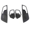 For Hyundai KONA Encino 2018-2022 Carbon Fiber Inner Door Handle Bowl Cover Trim