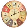 Vintage Wall Clock Multicolored 60 Cm