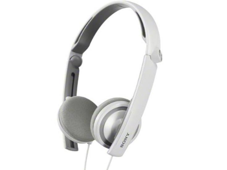 

Наушники открытого типа SONY складные белые MDR-S40W