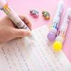New 10 Multi Color Luxury Ballpoint Pen Ballpen for Kids Child Student Office Writing Supplies Kawaii Kids Stationary Pen Mark