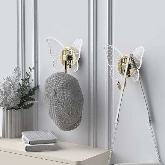 Wall Storage Hook Strong Adhesive Removeable No Mark Left Damage-free Punch-free Anti-slip Moisture-proof Waterproof Organization