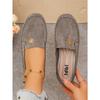 Multi-color Optional Soft Sole Hollow Out Breathable Flat Shoes Slip On Anti-slip Loafers