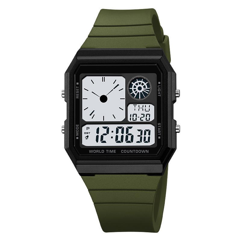 Fashion Sports Summer Time Male Female Students Waterproof Outdoor Simulated Pointer Electronic Watch Reloj Hombre