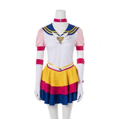 Sailor Moon Cosplay Costume Tsukino Usagi Battle Suit Anime Themed Outfit Events