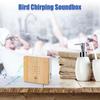 Mini Singing Bird Box Portable Motion Sensor New Smart Animal Noise Machine  Fireplace