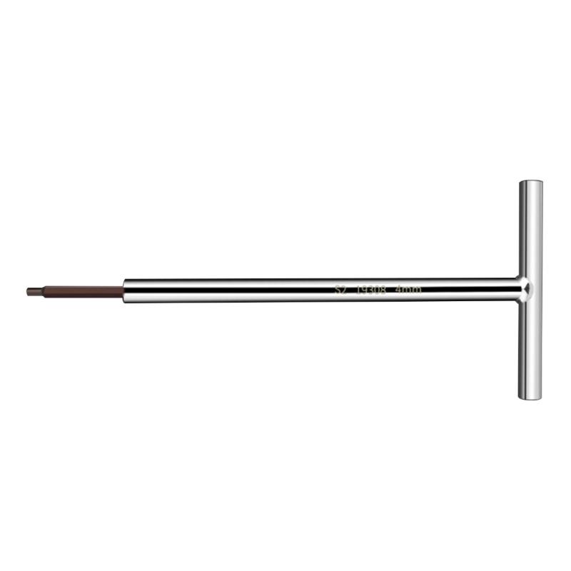 Klucz ręczny w kształcie litery T Klucz nasadowy sześciokątny Klucz z rękojeścią T Przedłużany klucz nasadowy T do prac mechanicznych 3/4/5/6/8/10mm