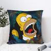 Pillow Cover Homer SSimpsons Abstract Art Breakout  Kawaii Pillow Case For Living Room Sofa Pillowcases