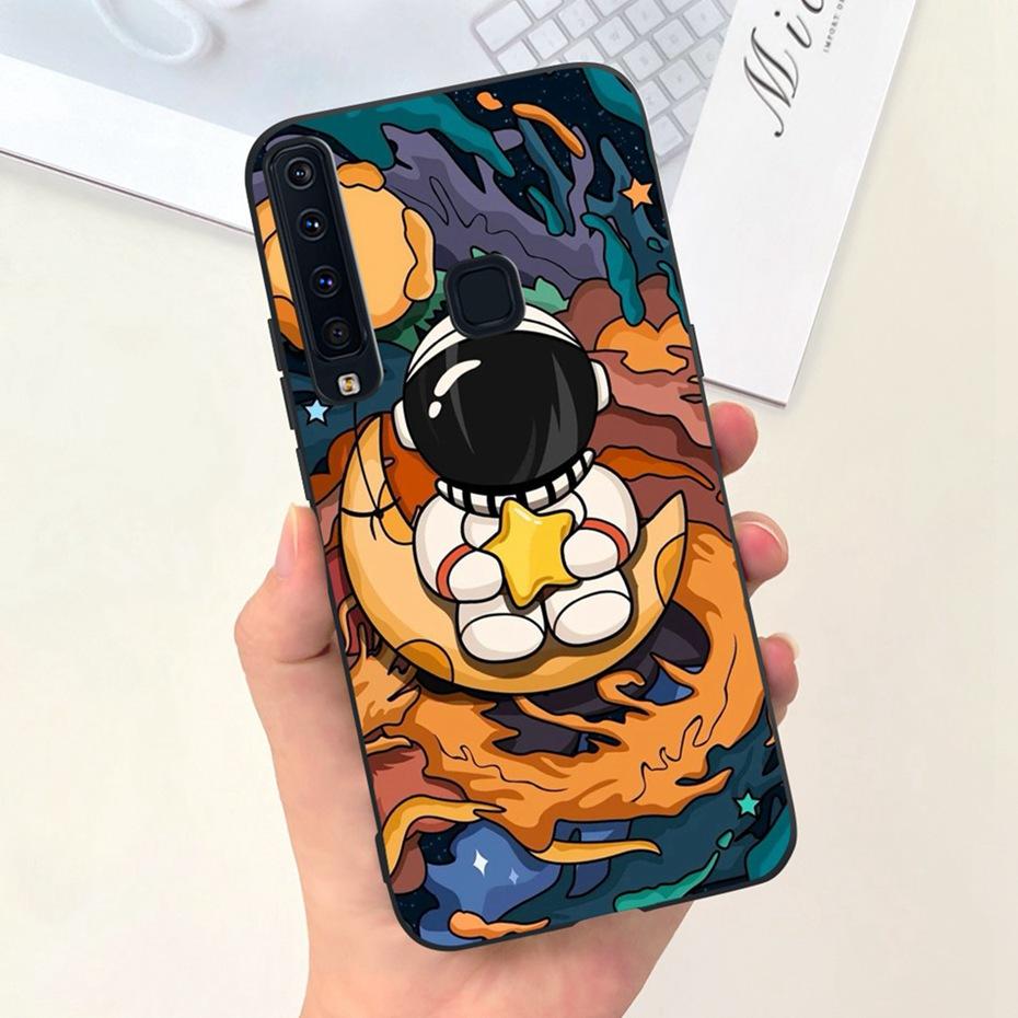 Hülle Für Samsung Galaxy A9 (2018) Niedliche Cartoon-Bonbonfarbene Weiche Silikon-Handyhüllen Für Samsung A9 2018 SM-A920F A9200 Bumper
