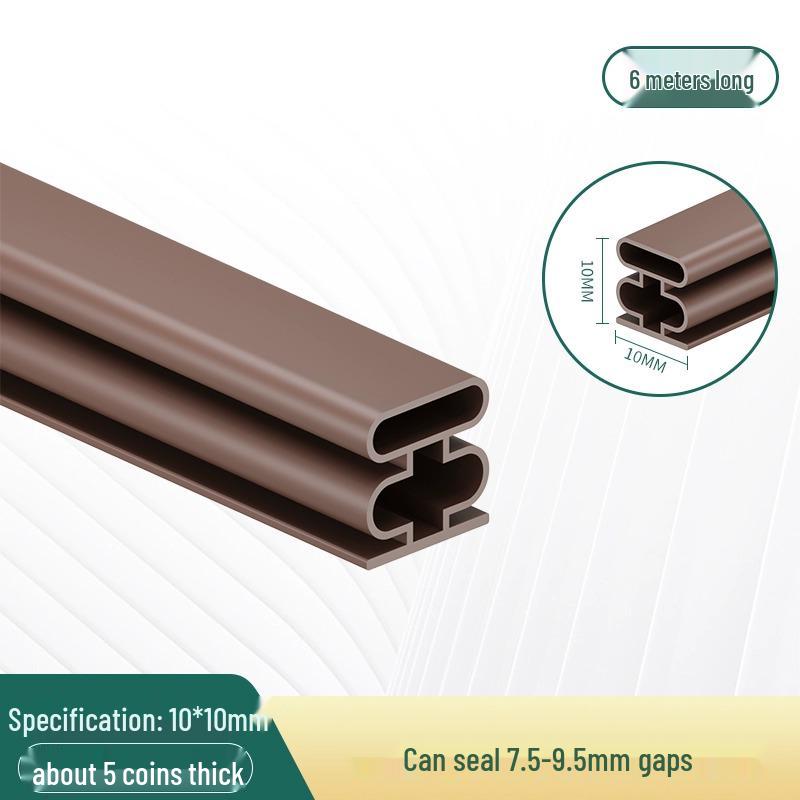 Těsnící lišta okna typu O z voděodolného a zvukotěsného UPVC pro dovnitř otevíraná okna