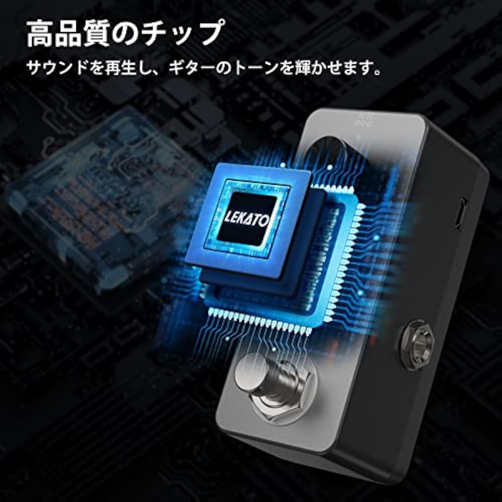 Guitar Looper Effect Pedal Loop Pedal LEKATO 5 Minute Loop Time Unlimited Overdub Loop Station (w...