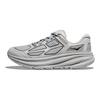 Hoka One One Clifton 9 Soft Lightweight Non-Slip Low-Top Running Shoes Unisex Running Shoes Gray 1155370-AHGR