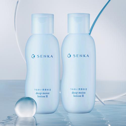 Senka Deep Moist Lotion II 200ml Twin Pack FREE