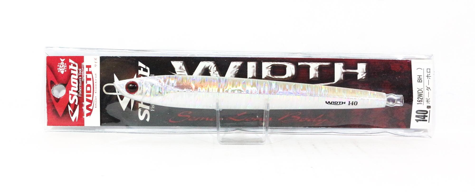 

Shout 162-WD Metal Jig Ширина 140 грамм BH (6910)