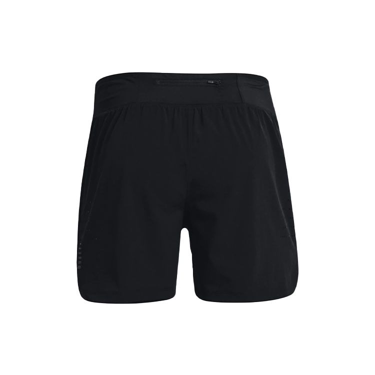 Under Armour Pocket Running Shorts Loose Fit Men Bottoms Black 1361486-001