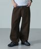 LXT Essential Cotton Wide Curved Chino Pants [Brown]