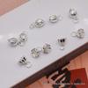 S999 Sterling Silver 3D Lotus Seed & Pod Pendant Necklace or Bracelet - New Chinese Style Ornaments.