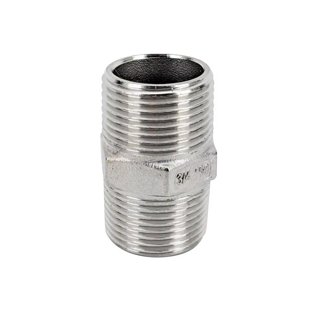 kegland 1/4 3/8 1/2and3/4 BSP Hex Nipple Stainless steel joint fitting connector beer brewing accessary