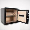Armored Home Biometric Fingerprint Safe 36x40x30 Cm Black