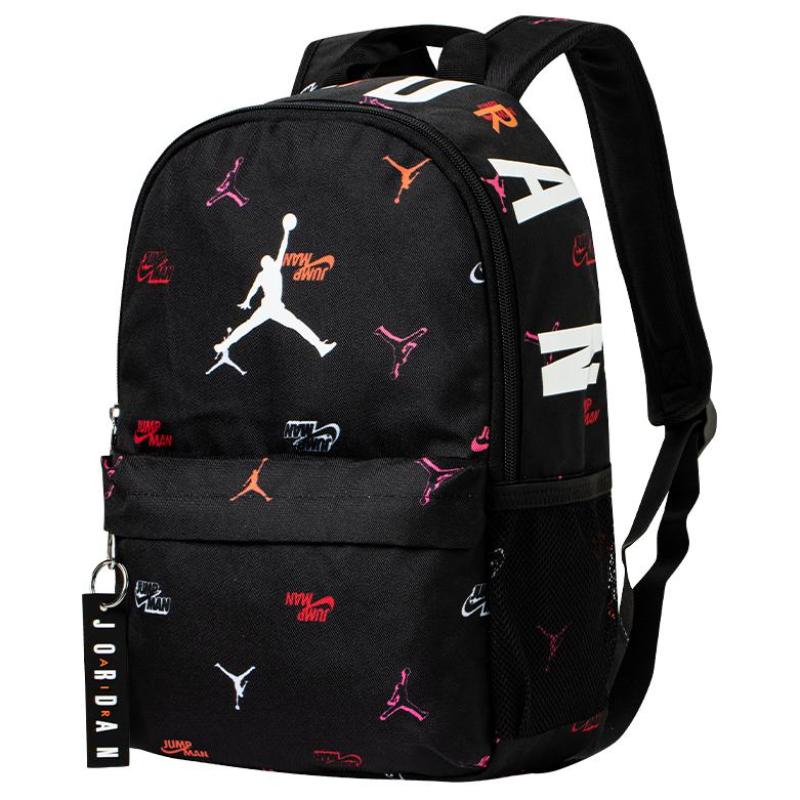 Jordan Polyester Backpack Small Size Unisex Black Jordan JD2213008TD-005