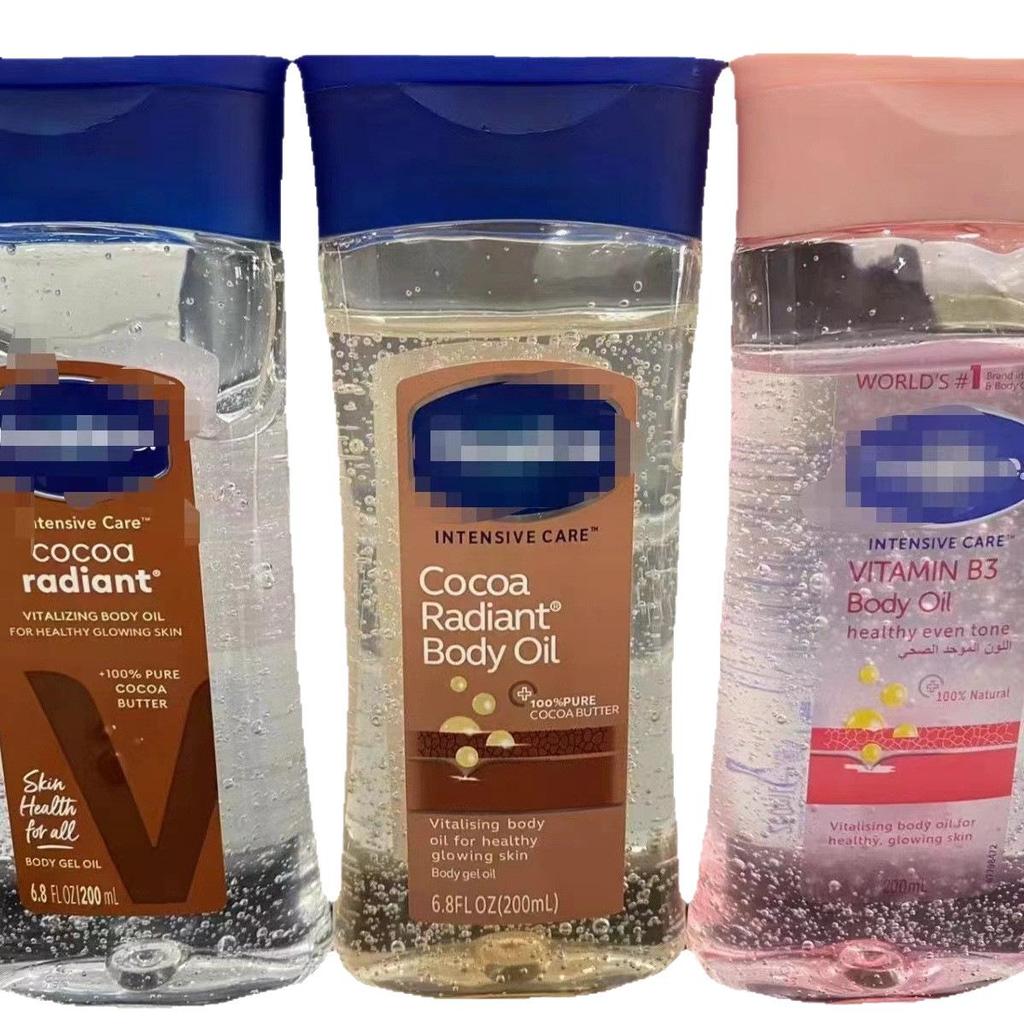 Vaseline Rose Radiance Cocoa & Coffee Body Gel Oil, 200ml