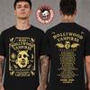 Hollywood Vampires Europe And UK 2026 Tour Merch Ouija Unleashed Spirits Tour Dates Two Sided T-Shirt