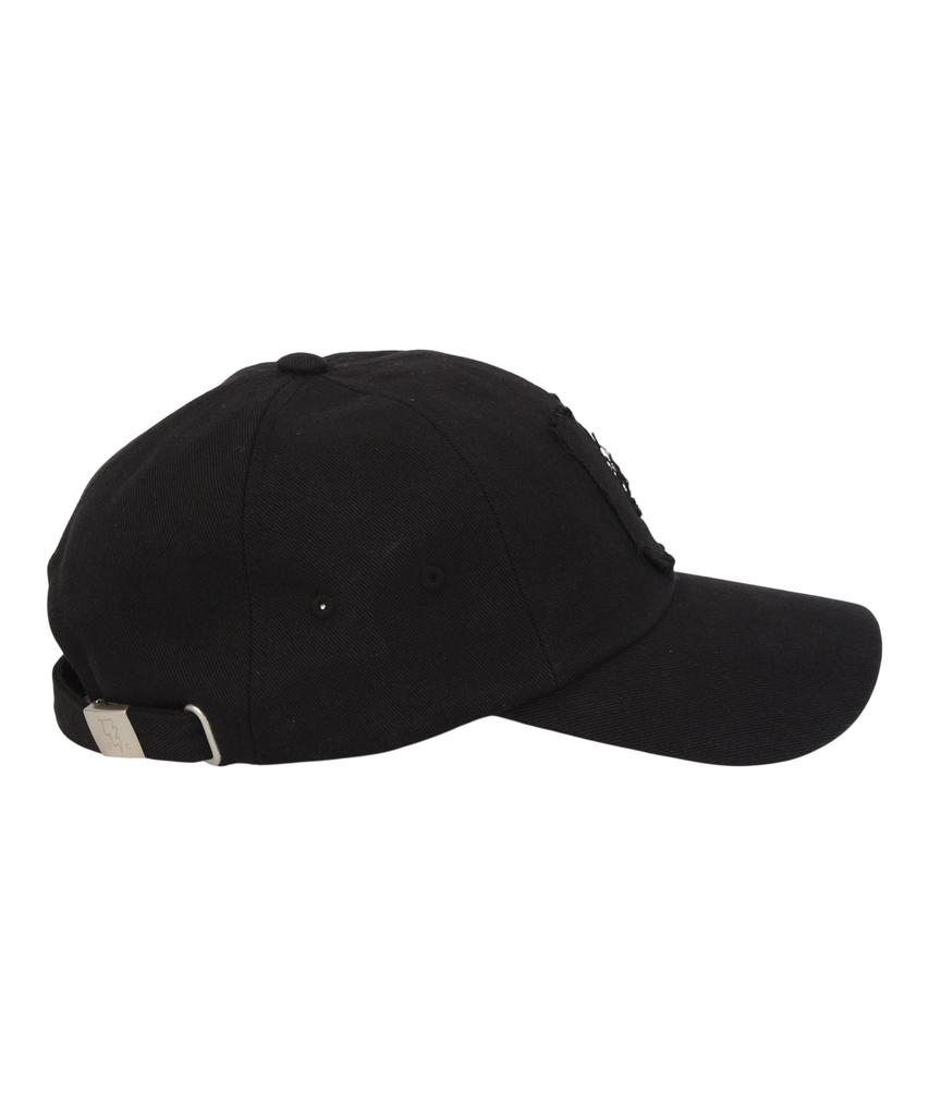 Yunibeosyeolkemiseuteuli Applique U Black Ballcap Washed Ballcap
