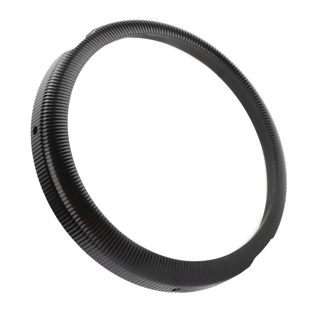 7in Scheinwerfer Zierring Motorrad Scheinwerferschutz Blende Abdeckung Dekoration CNC Aluminiumlegierung Passend für TouringSchwarz