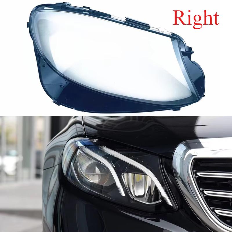 Car Headlight Cover For 2016-2019 Mercedes Benz W213 E200L E300L E320L Lamps Headlamp Shell Lens Replace Original Lampshade