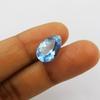 NATURAL Pear Shape 6.10 Carat Ceylon Blue Sapphire Loose Gemstone CERTIFIED P-1137-S