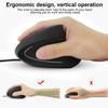 6D Ergonomic 800‑1200‑2000‑3200 DPI Adjustable Optical Vertical Gaming Mouse with LED