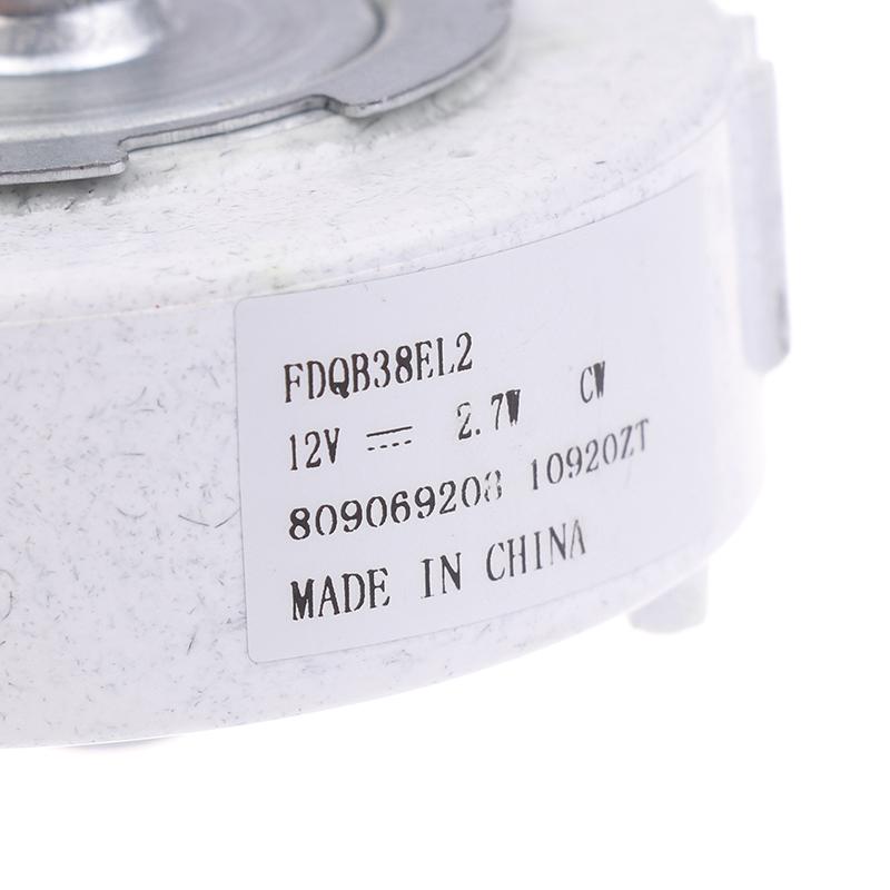 Kühlventilator Motor für Kühlschrank Ventilator Motor Bldc-Ventilator Sensor Ersatz DC12V 2,7W Fdqb38El2 Kühlschrank Kühler Gefrierschrank Teile