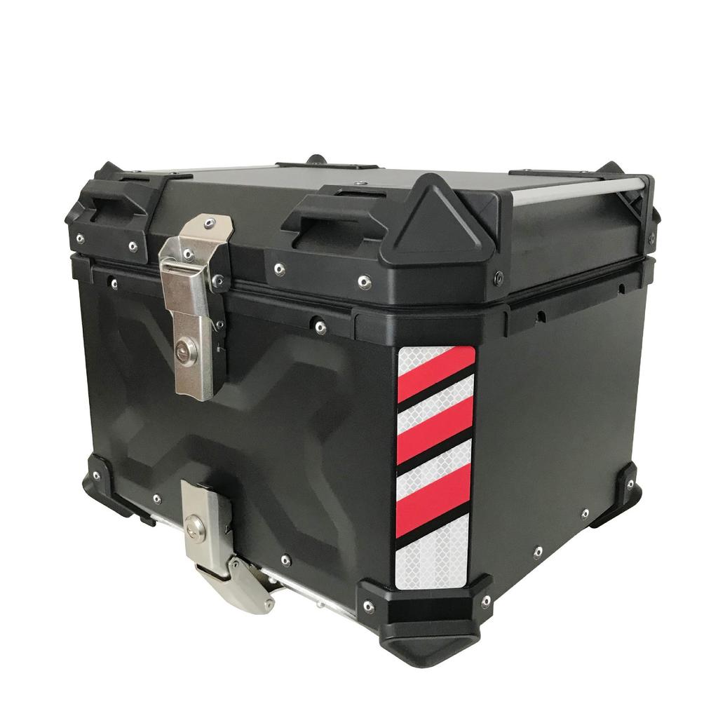 Quick Release Aluminum Motorcycle Tail Box - Available In 28L To 100L Capacities
