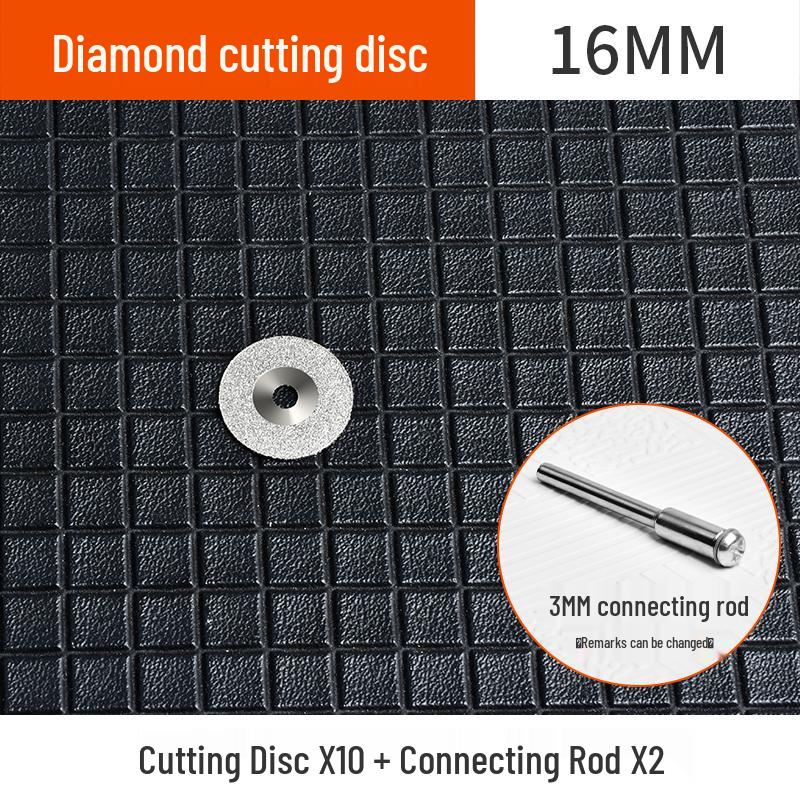 Electric Grinder Diamond Cutting Disc for Jade, Amber, Glass Polishing & Engraving