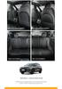 2025 Geely Binyue L Full Coverage Seat Covers for All Seasons