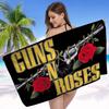 G-Guns N R-Roses Rock Anime Beach Swimming Towel Soft Absorbent Washcloth Children's Gifts for Kids Travel Camping Gym