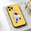 Cute CupHead And MugMan Phone Case For iPhone 17,16,15,14,13,12,11 Plus,Pro Max,SE4Soft Silicone Black Cover