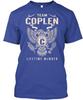 Team Coplen Lifetime Member T-Shirt Made In the USA Size S To 5XL