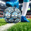 Pallone da Calcio Stampato Argentina Taglia 5 Resistente all'Usura Standard Pallone da Allenamento per Adulti Regalo per tifosi per Partite Sportive Indoor Outdoor