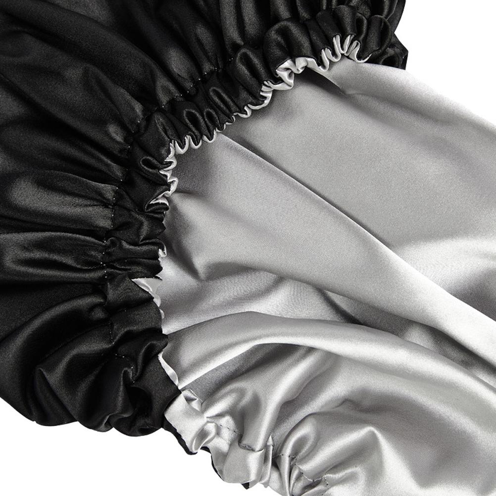 Waterproof Shower Hat Double Layer Shower Hair Cover Women Supplies for Bathroom Kitchen