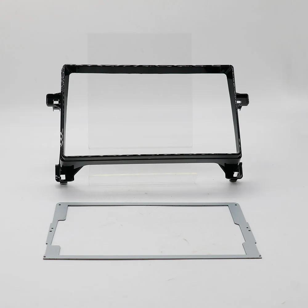 

9 Inch Car Stereo Dash Radio Fascia Kit tallation Trim Panel Frame Double Din For Toyota Prius 50 2016 Android player Only Frame