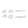 Convenient Toilet Bolt Replacement Reliable Toilet Hinge Screws Long Lasting Essential Toilet Hardware Kits Plastic