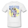 SKELETOR T-shirt SKELETOR T-shirt Korte Mouw Grappig T-shirt Grafisch Mannen Strand Katoenen T-shirt Jongens Punk Designer Streetwear