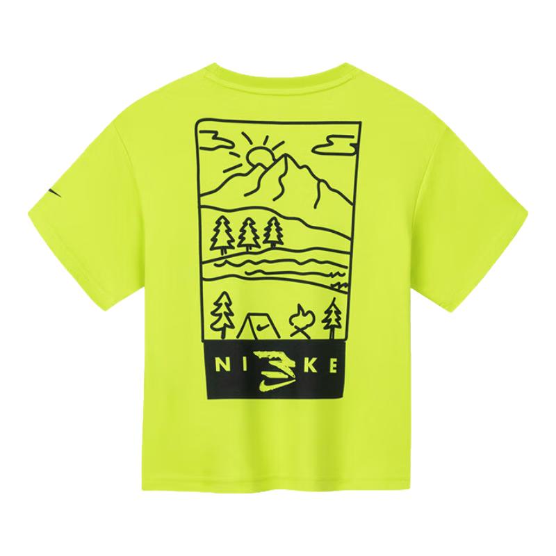 NIKE Kids' Cotton Short Sleeve T-Shirt