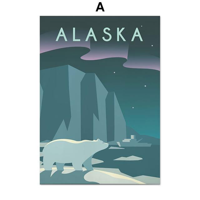 

Асгард Ваканда Египетский сад Барселона Абстрактные скандинавские настенные художественные постеры и принты, картины на холсте, картины для декора гостиной 21*30cm