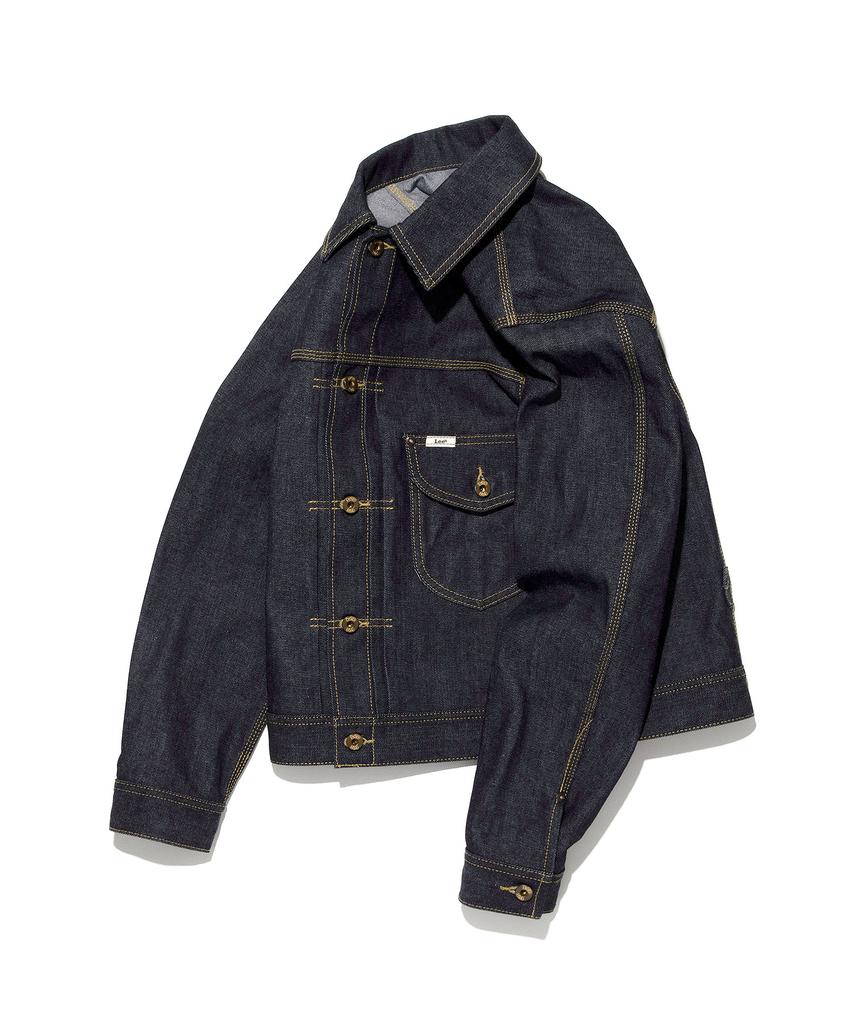 Lee [101St] Cowboy Kuroki Denim Jacket Indigo Raw