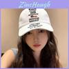 Cotton Baseball Cap For Men And Women With Embroidered Letter Design And Sun Protection