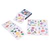 Matching Card Games Flip Card Family Board Game Early Learning Toys Gifts for Toddlers and Kids