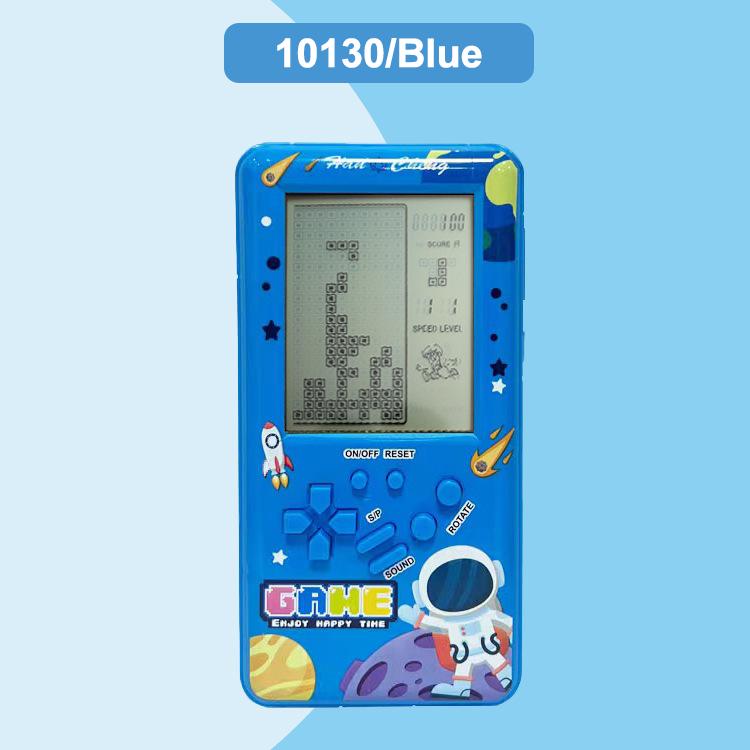 Retro Tetris Handheld Game Console with Large Screen for Kids - Retro 80s/90s Classic Electronic Toy