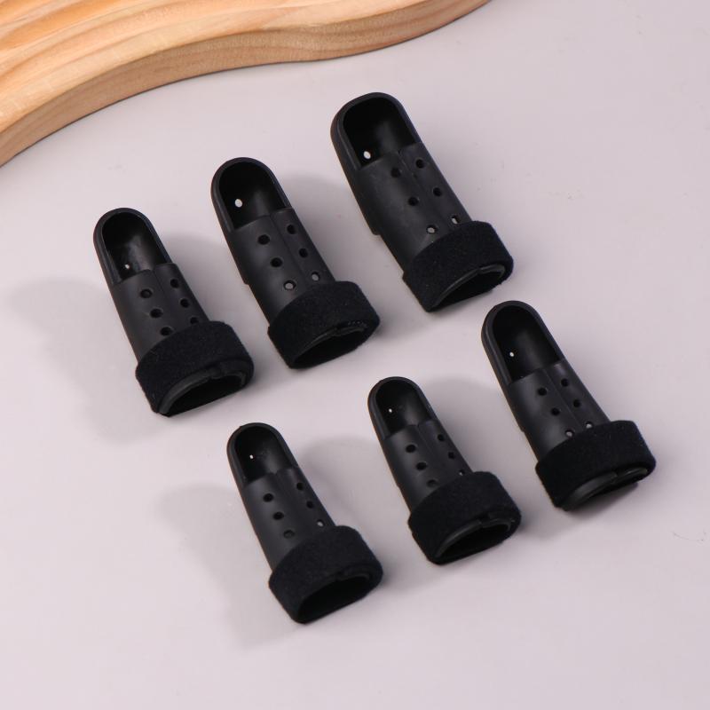 Black Finger Splint Brace Adjustable Finger Support Protector For Fingers Arthritis Joint Finger Injury Brace Pain Relief