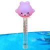 Cartoon Pattern Floating Thermometer Accurate Portable Pool Water Temperature Meter Shatter Resistant For Swimming Pool Aquarium